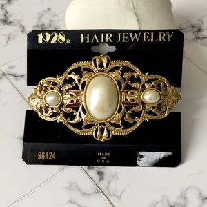 🖤Vtg NEW STOCK 1928 hair jewelry